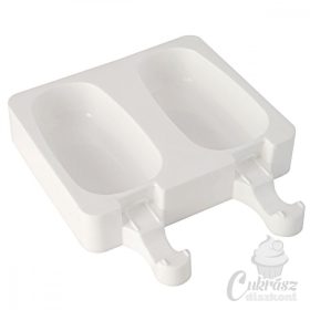 NL Silikomart jégkrém forma ovális 2 üreg