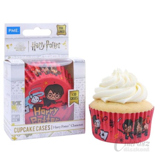 NL muffin kapszli fóliázott Harry Potter piros 30db