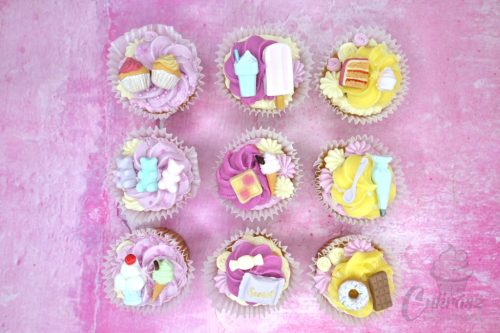 NL Karen Davis szilikon forma mini cukrászda