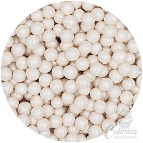 GY cukorgyöngy 7mm fehér 200g