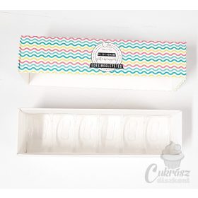 SC Macaron doboz 6db-hoz (édes meglepetés)