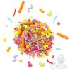 GY konfetti szivárvány mix 250g