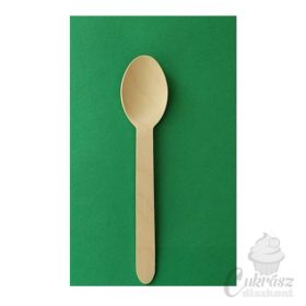 Fa evőeszköz kanál 100db