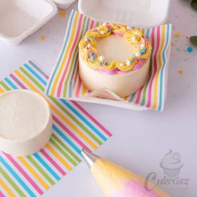 NL Simply Making csomagoló csíkos 25*25cm 50db