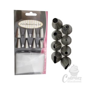 VZ habzsák szilikon+8db csővég