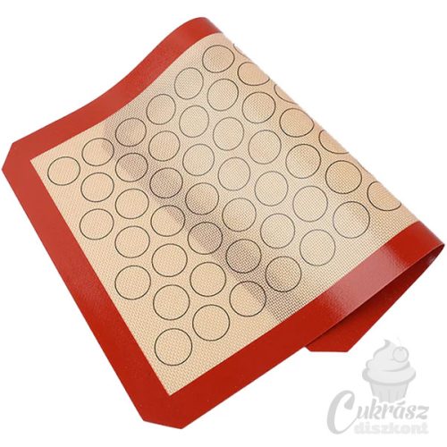 VZ szilikon üvegszálas macaronlap 40*60cm