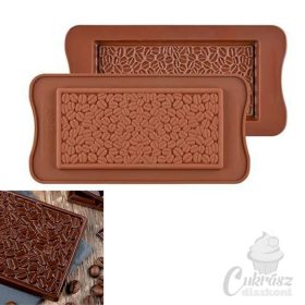 VZ szilikon csokiforma kávébab tábla