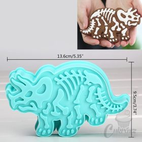 VZ kiszúró mintázó dínó triceratops