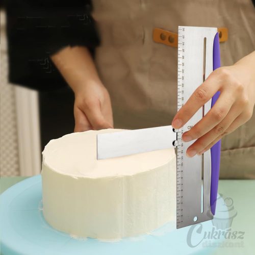VZ tortasimító mérővel