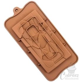 VZ szilikon csokiforma törött táblás