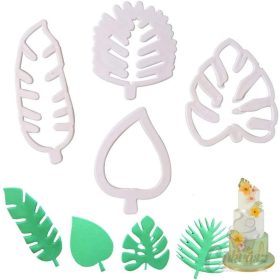 VZ kiszúró trópusi levelek 4db-os