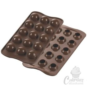 VZ szilikon csokiforma gömb 15 üreges