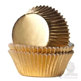 VZ muffin papír arany 50db 7cm