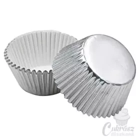 VZ muffin papír ezüst 50db 7cm