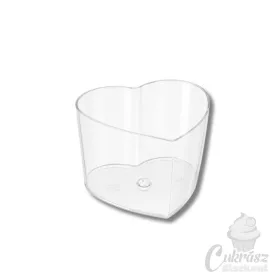 VZ desszertpohár 70ml szív 10db