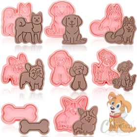 VZ kiszúró mintázó kutyás 8db-os