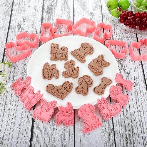 VZ kiszúró mintázó kutyás 8db-os