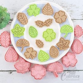 VZ kiszúró mintázó levelek 8db-os