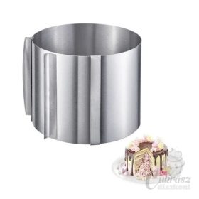 VZ tortaforma állítható kerek 14cm magas