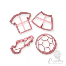 VZ kiszúró focis 4db