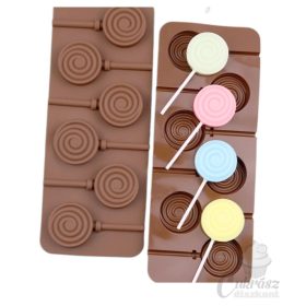 VZ szilikon forma nyalókák 6 üreg