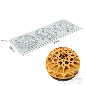 VZ szilikon tuille forma virág 36*12,5cm