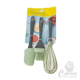 VZ szilikon szett spatula/ecset/habverő