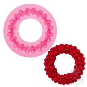 VZ szilikon forma málna koszorú 16cm