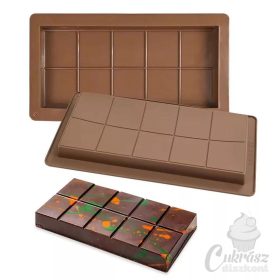 VZ szilikon csokiforma 25*14cm Dubai tábla