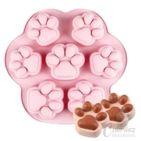 VZ szilikon sütőforma mancsok 7 üreg