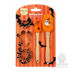 VZ kiszúró+spatula szett halloween