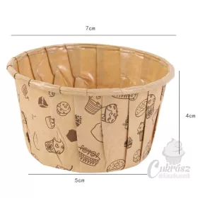 VZ muffin papír sütis 12db 5*4,5cm