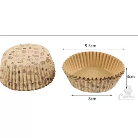 VZ muffin papír sütis 20db 8*3cm