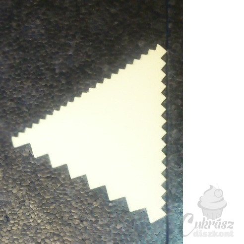 TH habkártya /37273/ fésűs háromszög 9,3*8,3cm műa.