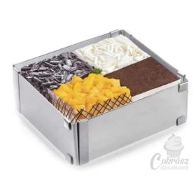 VZ tortaforma állítható szögl. 10-18cm