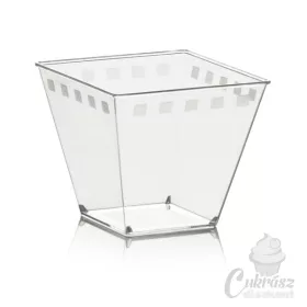 Desszertpohár 210 ml átlátszó 50db-os