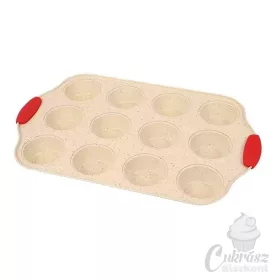 VZ muffin sütőforma tapadásmentes 12 üreg