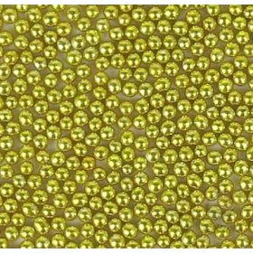 W cukorgyöngy arany 3mm 100g