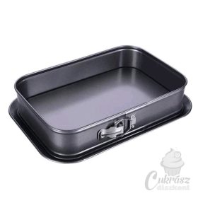 VZ kapcsos tortaforma szögl. tálcával