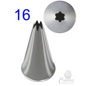 W csővég 16 csillag