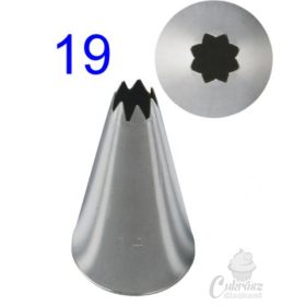 W csővég 19 csillag