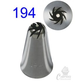 W csővég 194 csepp virág