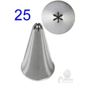 W csővég 25 csillag