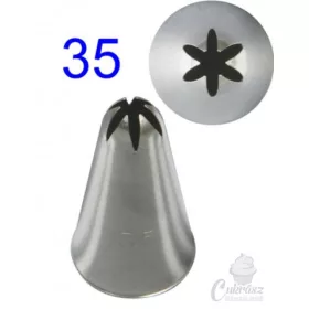 W csővég 35 csillag