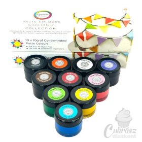 NL Sugarflair ételfesték gél szett 10*10g