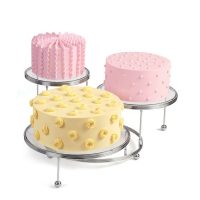 Desszertállványok, elválasztó tálcák